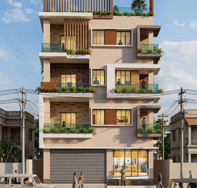 Hotel Building at Bhubneshwar , Odisha